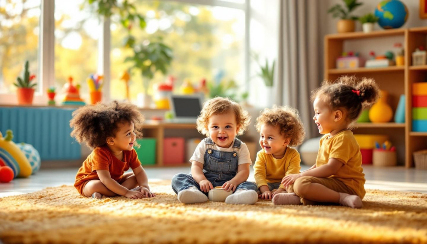 Comment les crèches modernes favorisent-elles le développement précoce ?